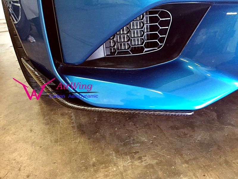 BMW F87 M2 Performance carbon front splitter 45